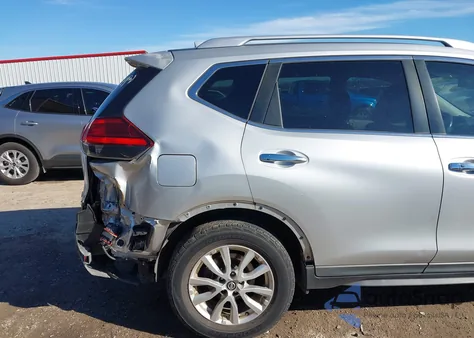 2017 Nissan Rogue Sv из США, поврежденный, VIN KNMAT2MT9HP550215